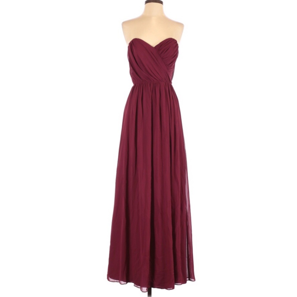 Jim Hjelm Formal Long Gown Dress Strapless Heart